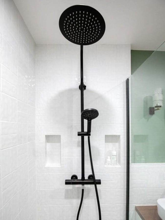 rénovation douche italienne dans appartement à paris 19ème